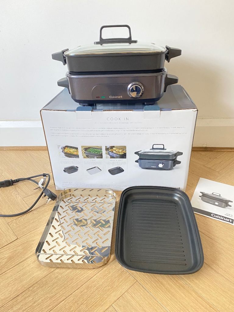 Cuisinart COOK IN Multi-Cooker Grill Steamer …..