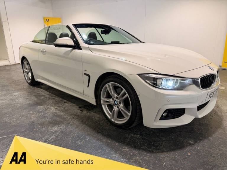 2017 67 BMW 4 SERIES 2.0 420D M SPORT CONVERTIBLE 2DR DIESEL AUTO EURO 6 (S/S) (