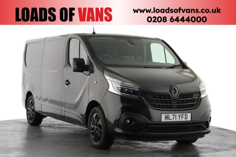 2021 Renault Trafic LL30 ENERGY dCi 145 Black Edition Panel Van Diesel Manual