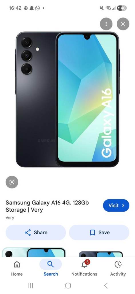 Samsung a16