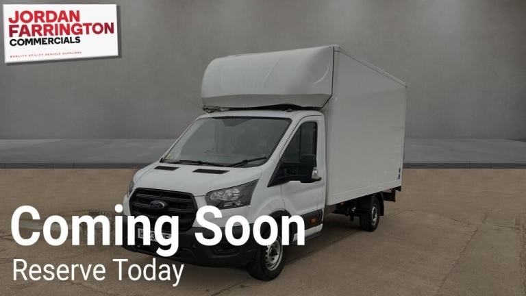 2023 FORD TRANSIT 350 LEADER LUTON DELIVERY VAN WITH TAIL-LIFT SRW EURO 6 ULEZ 