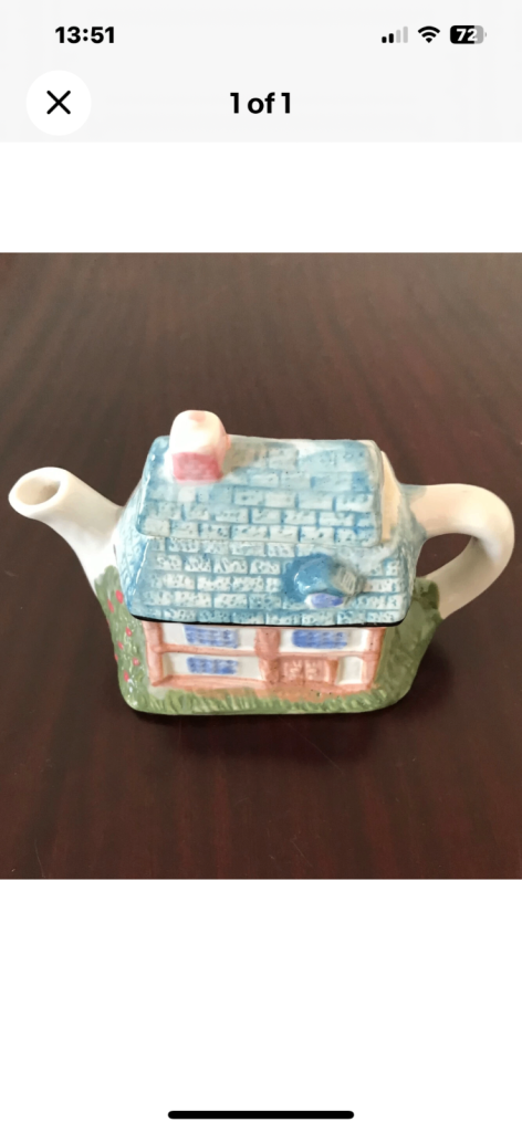 Small Quirky Collectible Teapot