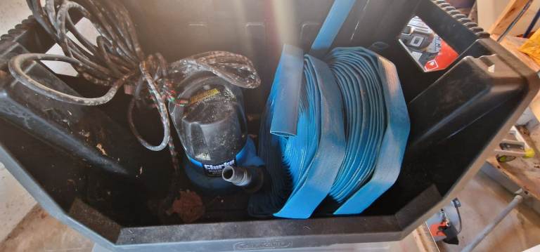 Clarke Puddle Pump with auto sensor 230V