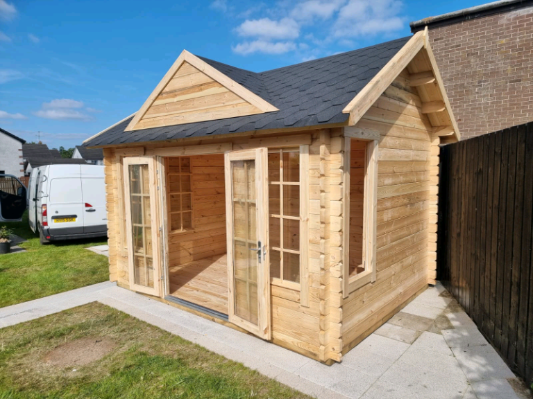 Timber cabin "Clockhouse" 4×3m - finance available