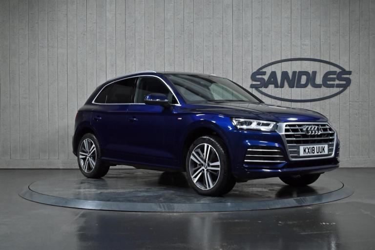 2018 Audi Q5 2.0 TFSI S line S Tronic quattro Euro 6 (s/s) 5dr ESTATE Petrol Automatic