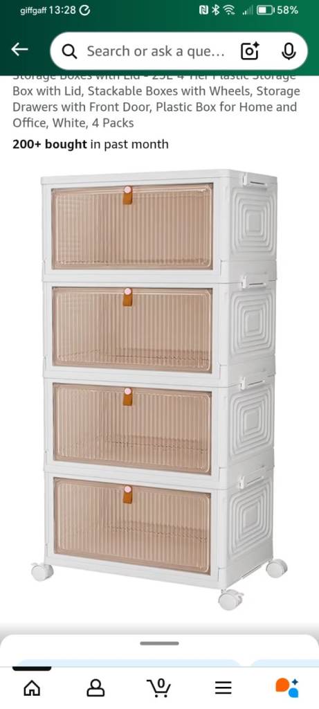 New detachable storage boxes