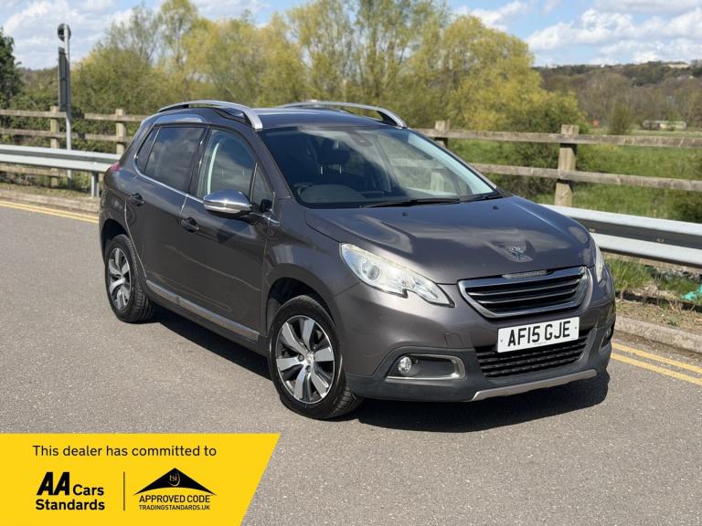 2015 PEUGEOT 2008 1.6 E-HDI 115 ALLURE GREY TOP SPEC FSH HPI CLEAR 