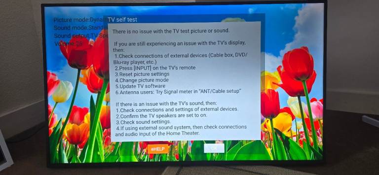 Panasonic 58" android TV