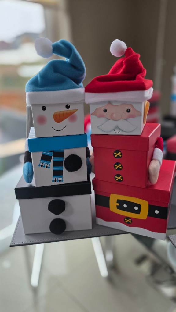 image for Children Snowman sweetie tower