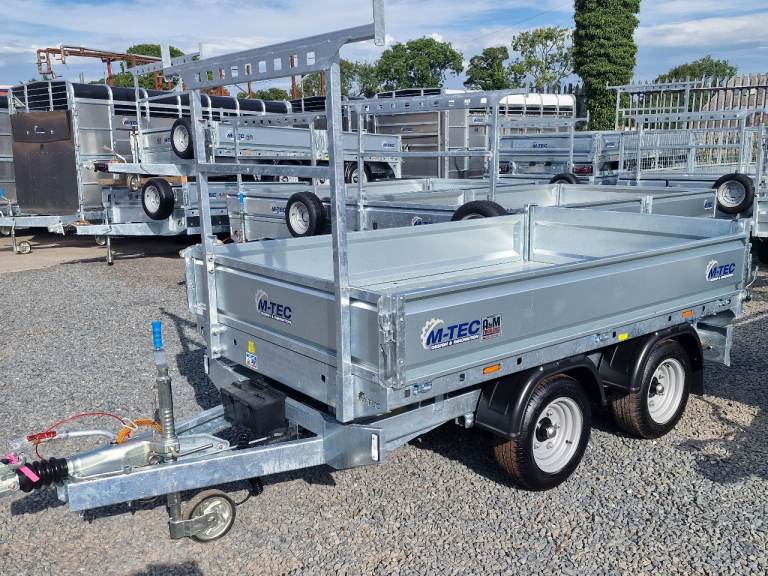 M-tec 8x5 tipper trailer 