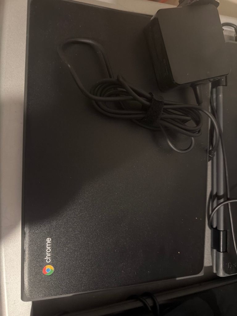 Chrome OS Laptop and Charger – Good Condition