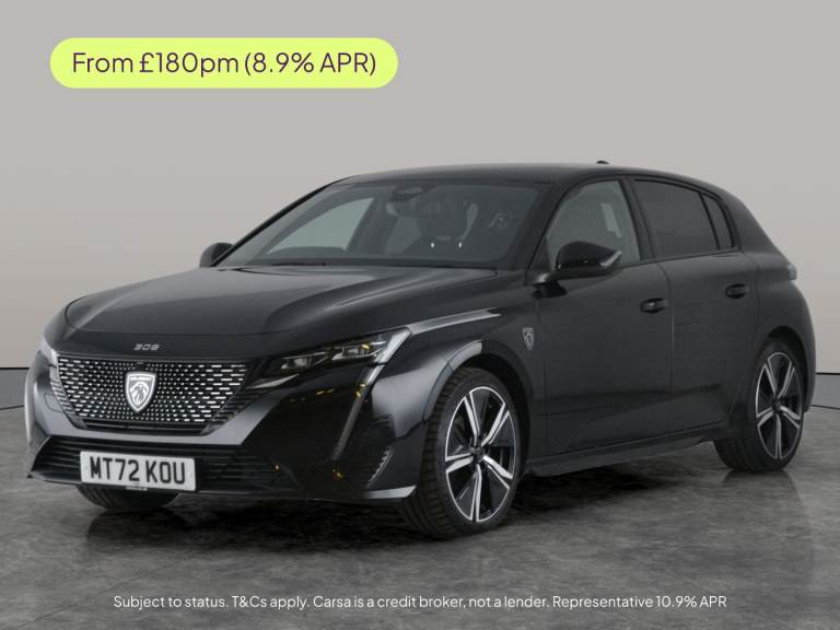 2022 Peugeot 308 1.2 PureTech GT Hatchback 5dr Petrol EAT Euro 6 (s/s) (130 ps) - CARPLAY -  Hatc...