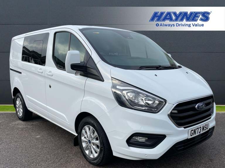  Ford Transit Custom 2.0 300 EcoBlue Limited Crew Van Auto L1 H1 Euro 6 5dr Diesel Automatic