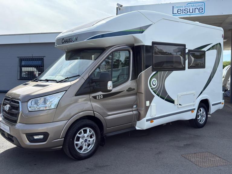 CHAUSSON 520, 4 BERTH MOTORHOME, DROP DOWN BED, TRANSIT CAB