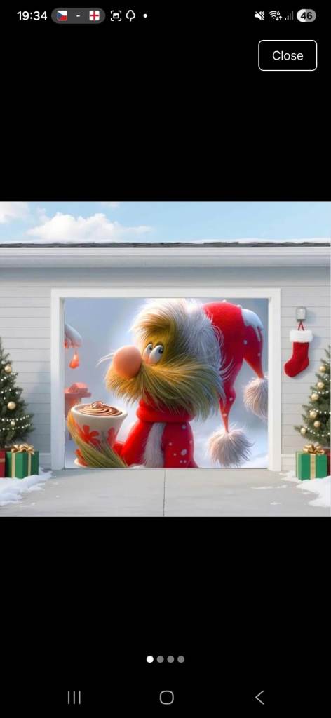 Christmas Garage Door Banner – New, Unused