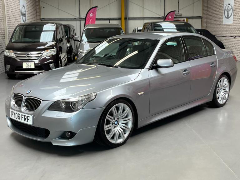 2006 06 BMW 5 SERIES 550i 4.8 V8 M SPORT AUTOMATIC - JUST 37,000 MILES & FSH