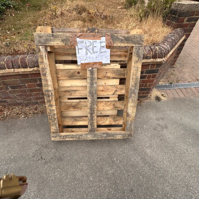 2 Free pallets 