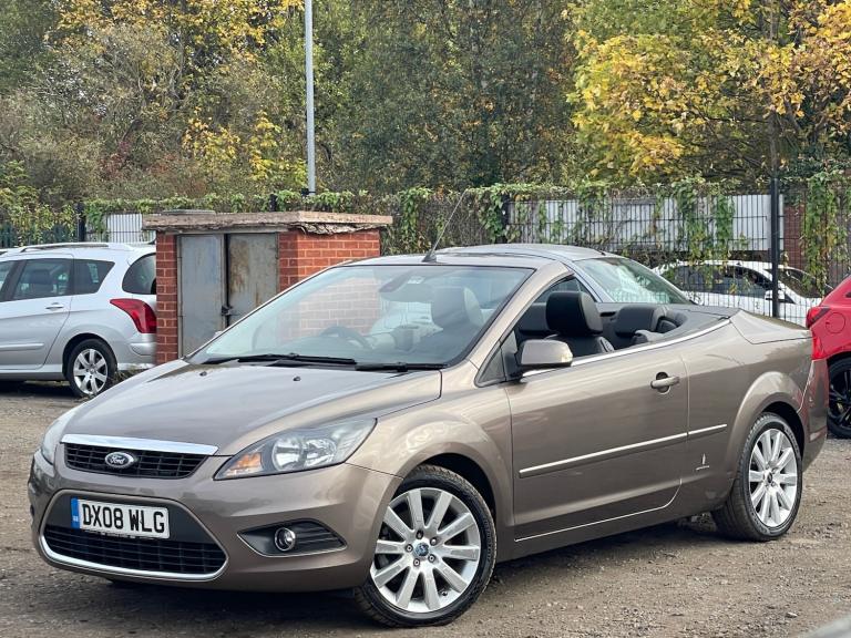 FORD FOCUS CONVERTIBLE CC CC3 + FULL LEATHERS + LONG MOT + LOW 54K MILES * 