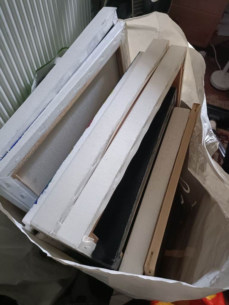 10 Art Canvases from 46x60 to 30x30