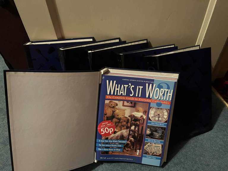 What’s it Worth? complete guide to everyday collectables by Marshall Cavendish – ALL 96 issues