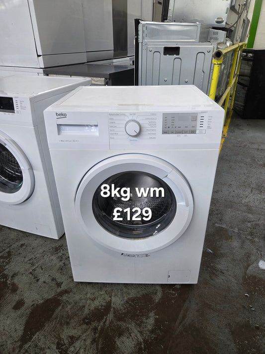 Beko 8kg washing machine 🌟 Free Delivery 🌟 120 Days Warranty 🌟 