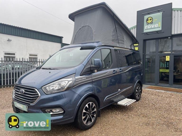 Swift Monza 4 Berth 5 belt rock roll Transit camper pop top