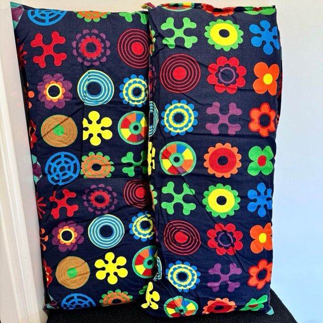 IKEA Lusy Blom Cushions £10 for both.