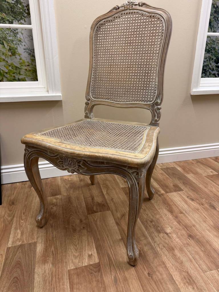 Louis XV style cane chair