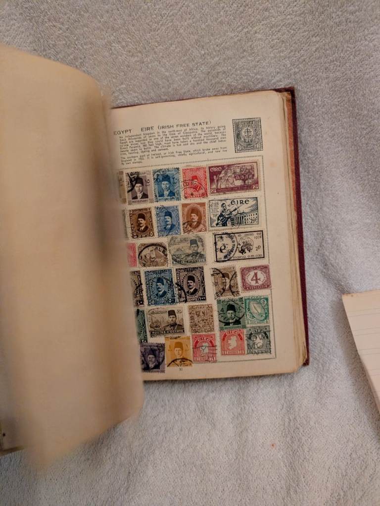Vintage stamp collection 