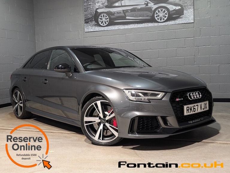 2017 Audi RS3 2.5 TFSI RS 3 Quattro 4dr S Tronic SALOON PETROL Automatic