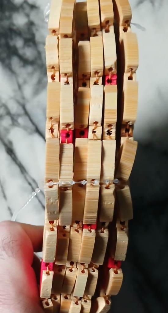 6 pack bamboo coasters 