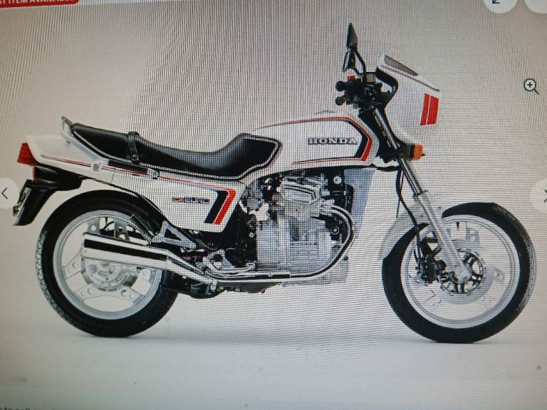 Breaking Honda CX500EC Eurosport 1982 
