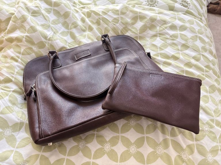 Mia Tui ‘Sarah’ Chocolate Laptop work bag 