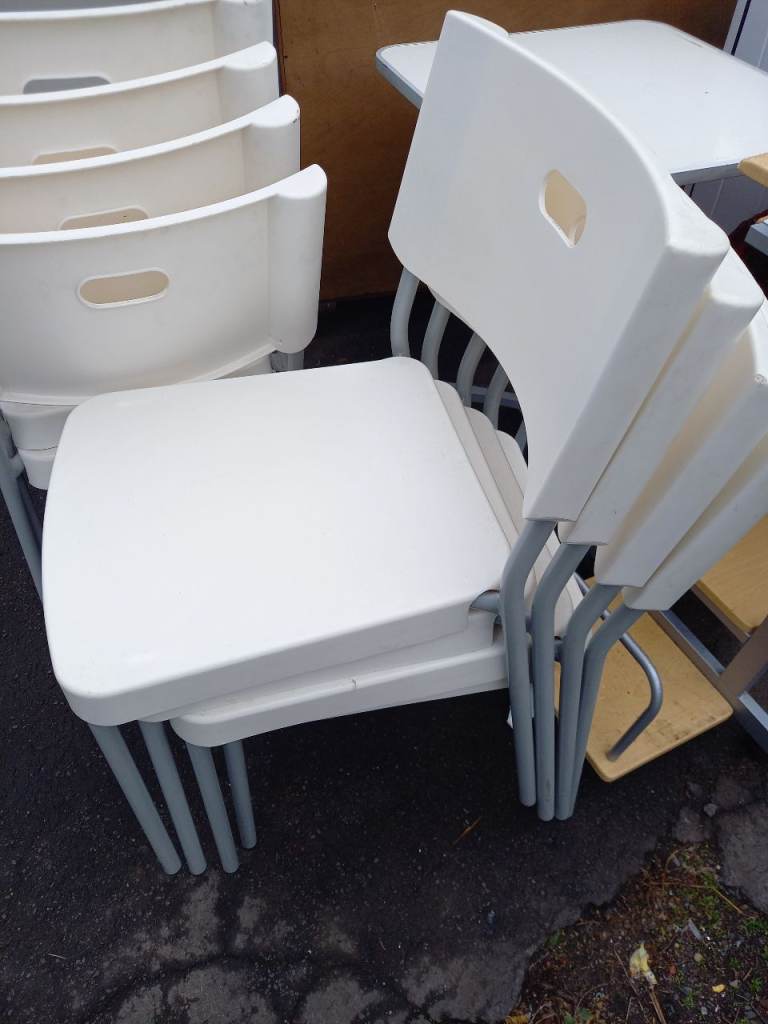Stacking chairs £10 each