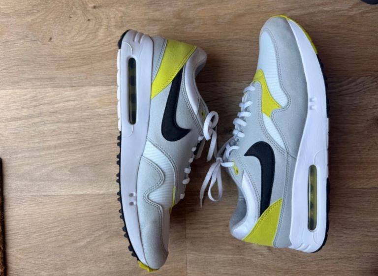 Nike Air Max 1 Golf Shoes - Multicoloured, As Good As New