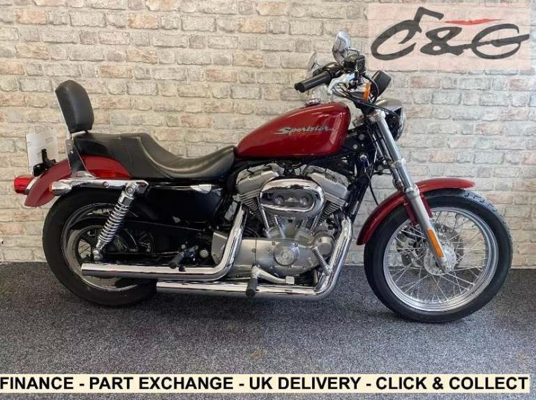 2006 Harley Davidson XLH 883 sportster - hpi clear - 6k - Vance and hines 