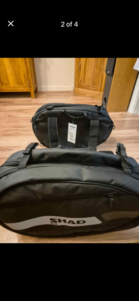 Shad SL58 expandable bags