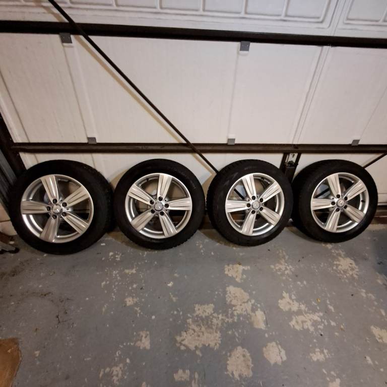 Mercedes 17" Wheels and Winter Tyres
