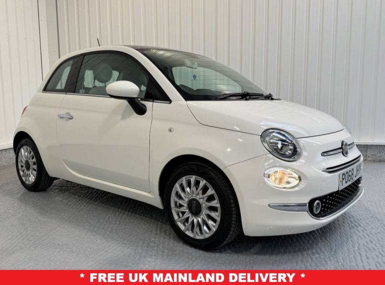 2018 Fiat 500 1.2 Lounge 3dr HATCHBACK PETROL Manual
