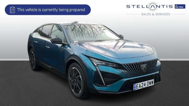 2024 Peugeot 408 1.2 PureTech GT Fastback 5dr Petrol EAT Euro 6 (s/s) (130 ps) Hatchback Petrol A...