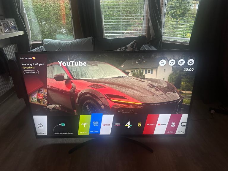 LG 65” Ultra Smart TV 4K HD ( Less than 1 year old ) 