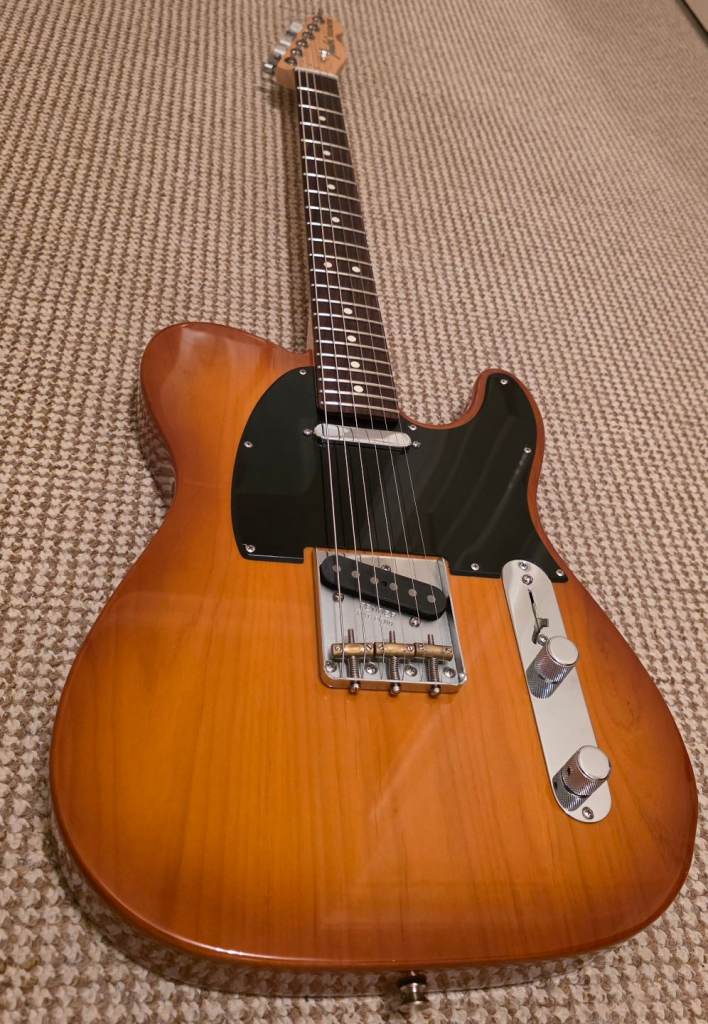 🇺🇸 American Fender Telecaster USA Tele US 🇺🇸 including *AS NEW* fender deluxe soft case +COA etc