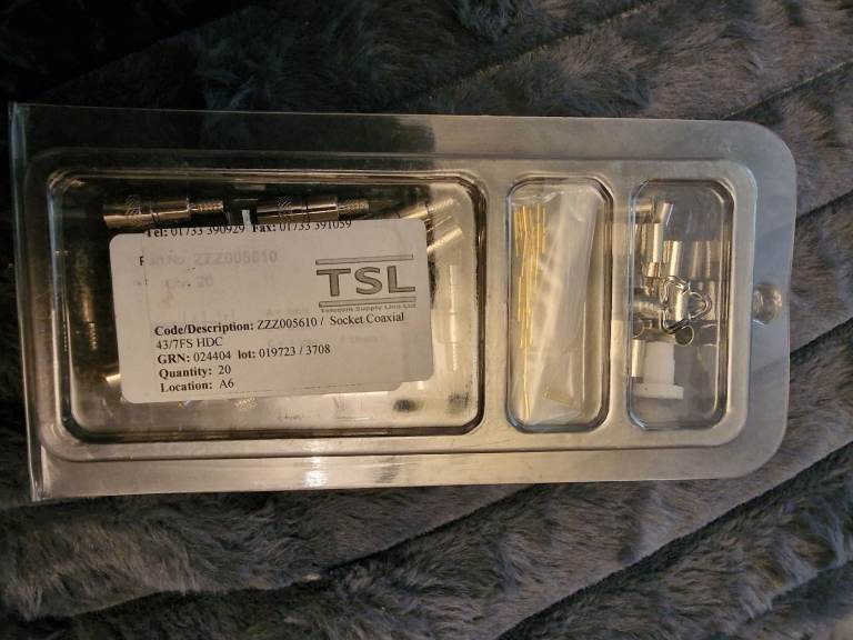 Socket coaxial 43/7FS.HDC x 20