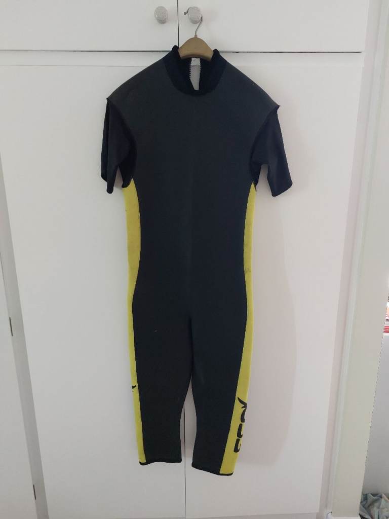 Gul Wetsuit - Made in Cornwall. Black and Yellow, Very Good Condition