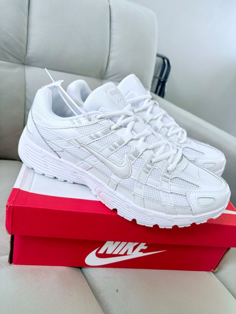 Nike P6000 triple white size 9 