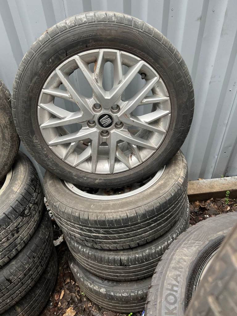 SEAT IBIZA ALLOY WHEELS SET OF X4 (195/55/R16)
