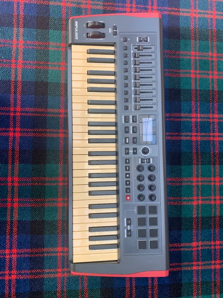 Novation Impulse 49 MIDI Keyboard Controller – Studio / Music Production