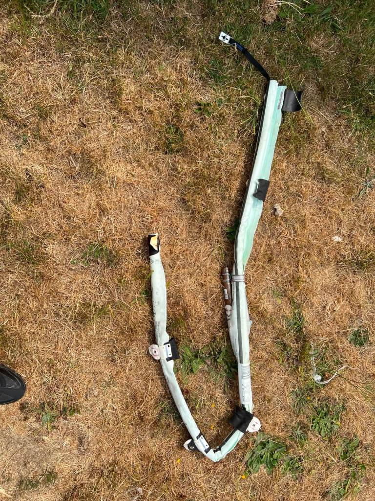 Mercedes-Benz GLA X156 Left & Right Roof Curtain Airbags (Pair) – Genuine OEM – 2017
