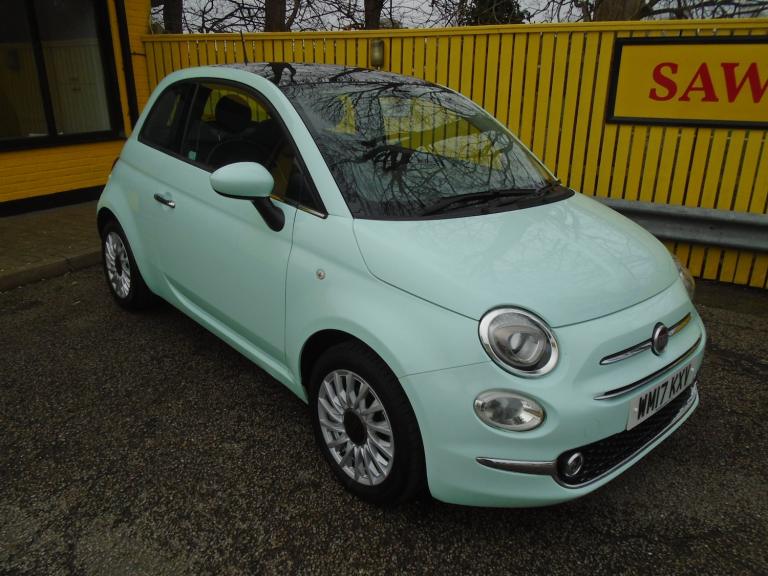 2017 Fiat 500 1.2 Lounge Hatchback 3dr Petrol Manual Euro 6 (s/s) (69 bhp)