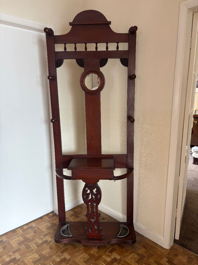 Wooden coat stand